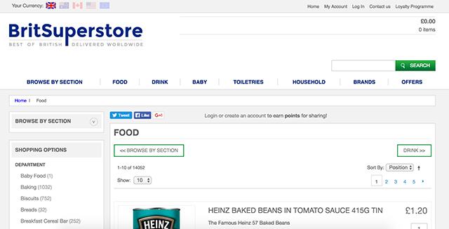 Brit Superstore: A good choice for buying UK food overseas