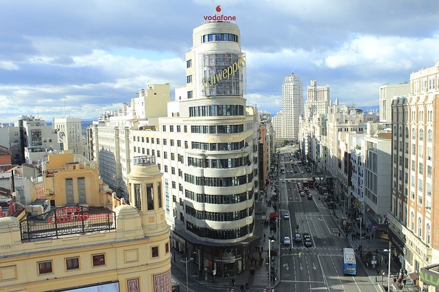 View of Madrid; one of the most cosmopolitan Spanish locations for expats