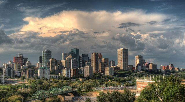 Moving to Edmonton Alberta; stunning backdrop